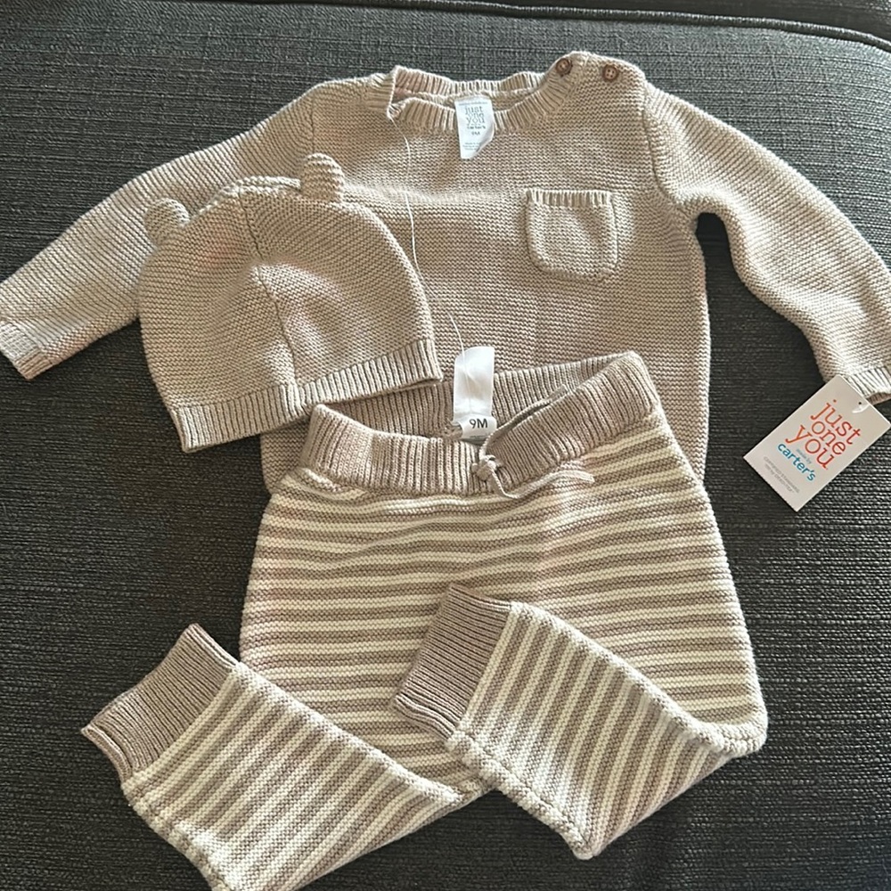 3 PIECE KNIT OUTFIT